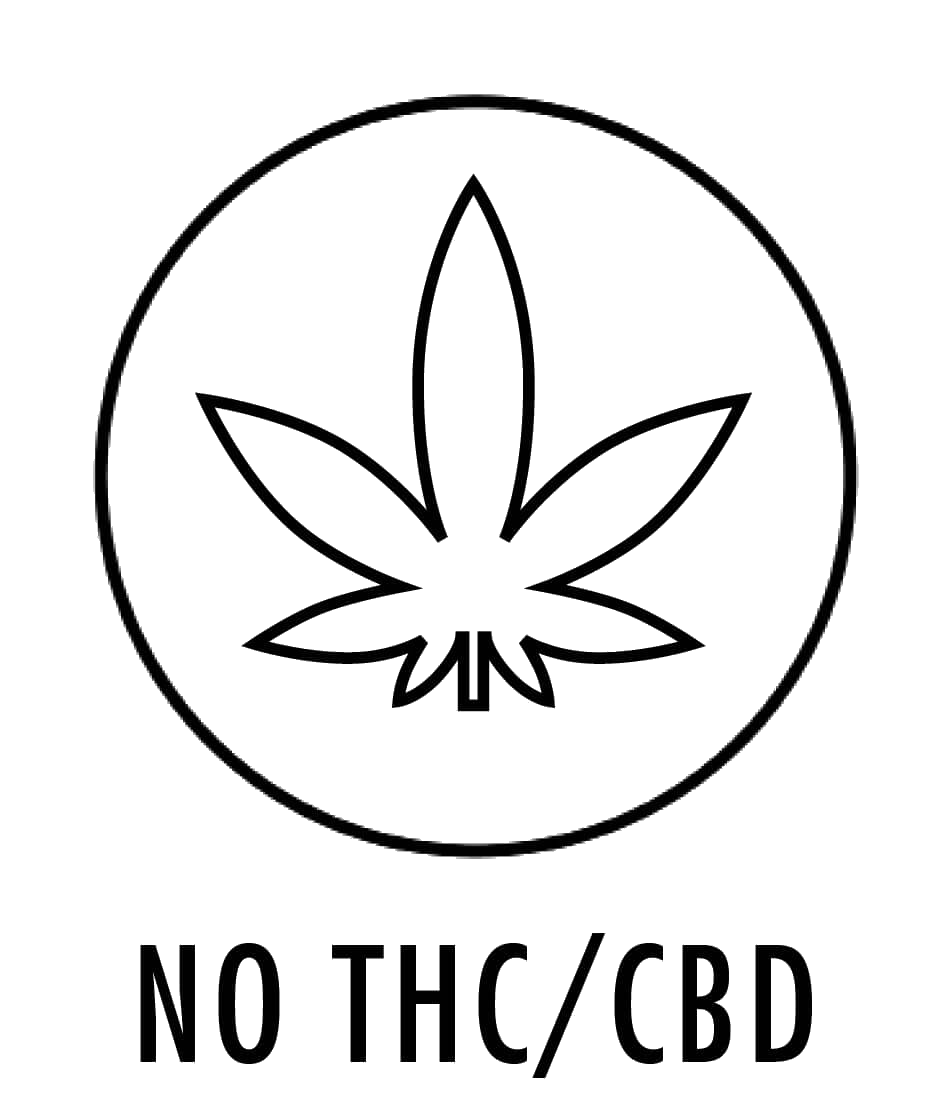 no thc/cdb